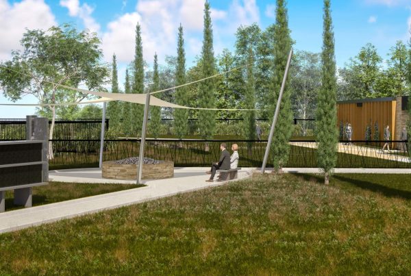 Jardin du souvenir du crématorium d'Argelès sur Mer