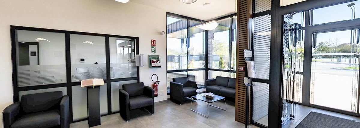 Une salle pour se réunir après la cérémonie